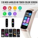 Fitness Tracker with Heart Rate and Sleep Monitor