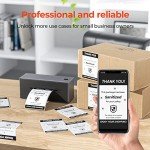 MUNBYN 4x6 Thermal Shipping Labels - 500 Pack