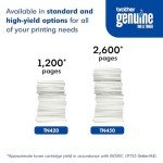 Brother TN420 Black Mono Laser Toner Cartridge