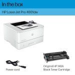 HP LaserJet Pro 4001dw Wireless Printer for Offices
