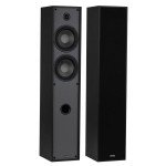 Dayton Audio T65 Floor-Standing Speakers - Black Pair