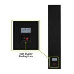 Dayton Audio T65 Floor-Standing Speakers - Black Pair