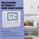 Heagstat 5-1-1 Day Programmable Thermostat