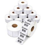 Aegis 1.5" x 1" Thermal QR Code Labels (12 Rolls)