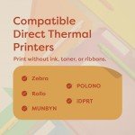 Aegis 1.5" x 1" Thermal QR Code Labels (12 Rolls)