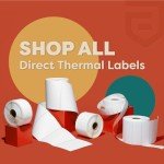 Aegis 1.5" x 1" Thermal QR Code Labels (12 Rolls)