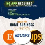 JETZAP Pre-Cut 4x6 Shipping Labels - 120 Pack
