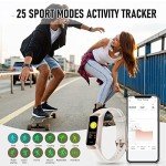 Fitness Tracker with Heart Rate and Sleep Monitor