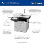 Brother MFC-L6810DW Monochrome All-in-One Printer