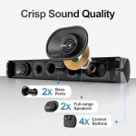 Nylavee 100W Bluetooth Sound Bar with Subwoofer