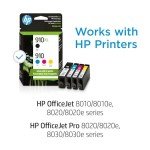 HP 910XL Black and Color Ink Multipack