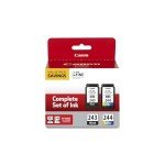 Canon PG-243 & CL-244 Ink Cartridge Value Pack