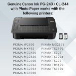 Canon PG-243 & CL-244 Ink Cartridge Value Pack