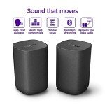 Roku Wireless Speakers for Streambars and TV, Black
