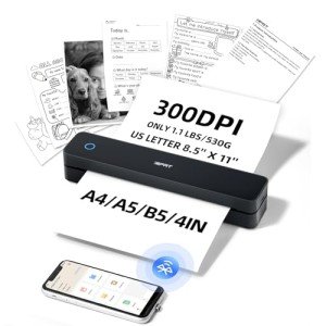 iDPRT Wireless Portable Thermal Printer for Travel