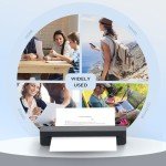 iDPRT Wireless Portable Thermal Printer for Travel