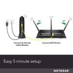NETGEAR DOCSIS 3.0 Cable Modem for Xfinity & More