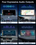 10.26" Portable Wireless CarPlay & Android Auto Screen