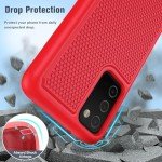 BNIUT Dual Layer Shockproof Case for Galaxy A03s