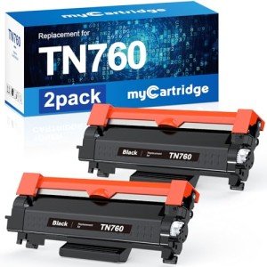 myCartridge Remanufactured Black Toner Cartridge 2-Pack