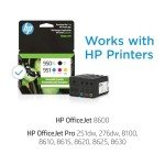 HP 951 & 950XL Ink Cartridges 4-Pack