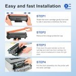 myCartridge Remanufactured Black Toner Cartridge 2-Pack