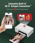 Liene Portable 4x6" Wireless Photo Printer