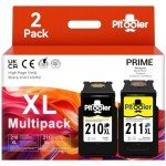 Canon PG-210/CL-211 XL Ink Cartridge Combo Pack