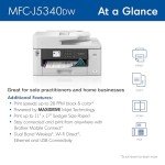Brother MFC-J5340DW All-in-One Color Printer