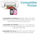 HP 63XL Compatible Ink Cartridges Combo Pack