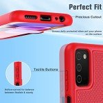 BNIUT Dual Layer Shockproof Case for Galaxy A03s