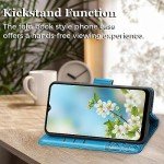 Butterfly Embossed PU Leather Wallet Case for Galaxy A03S