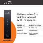 ARRIS SURFboard SBG7400AC2 Cable Modem & Wi-Fi Router