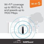 ARRIS SURFboard SBG7400AC2 Cable Modem & Wi-Fi Router
