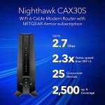 NETGEAR Nighthawk CAX30S WiFi 6 Modem Router