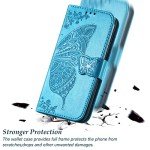 Butterfly Embossed PU Leather Wallet Case for Galaxy A03S