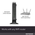 NETGEAR CM400 Cable Modem for Up to 100 Mbps