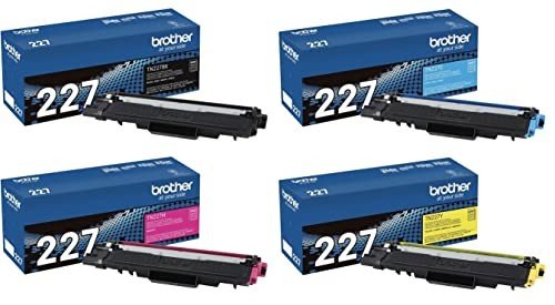 Brother TN227 High Yield 4-Color Toner Set