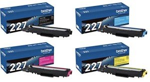 Brother TN227 High Yield 4-Color Toner Set