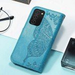 Butterfly Embossed PU Leather Wallet Case for Galaxy A03S