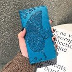 Butterfly Embossed PU Leather Wallet Case for Galaxy A03S