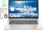 HP 17.3" FHD Laptop with Office, Intel Core i3