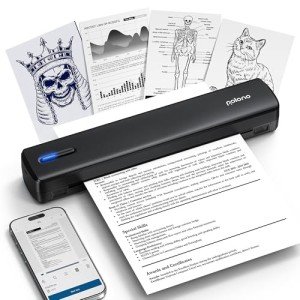 POLONO Wireless Portable Bluetooth Thermal Printer