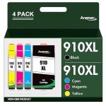 Anemec 910XL Ink Cartridge Combo Pack for HP
