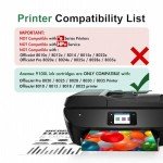 Anemec 910XL Ink Cartridge Combo Pack for HP
