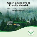 Anemec 910XL Ink Cartridge Combo Pack for HP