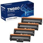 WEAREC High Yield Black Toner for Brother Printers
