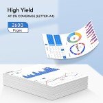 WEAREC High Yield Black Toner for Brother Printers