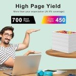 SAILNER Ink Cartridge Combo for HP 67 & 67XL