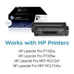 HP 85A Black Toner Cartridge 2-Pack